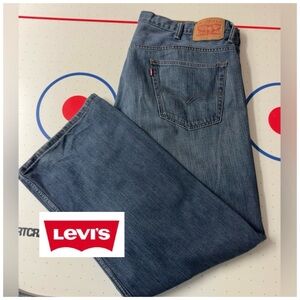 Levi's Men's Classic Straight Jeans in Dark Blue, 569, 2013